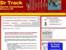 Tablet Screenshot of drtrack.com